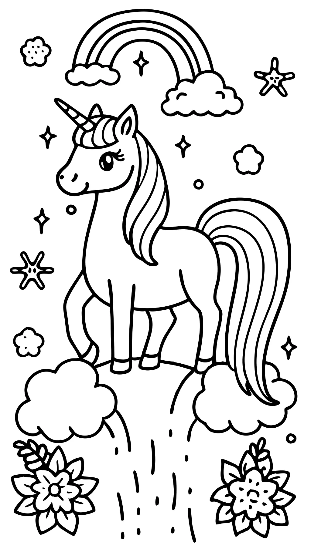 free printable coloring pages unicorns